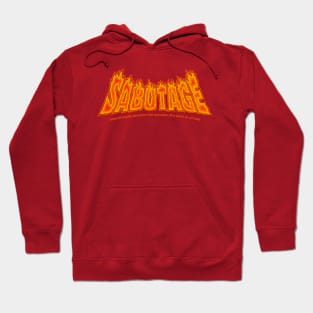 Sabotage word lettering art typography quotes Hoodie